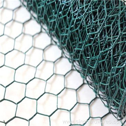 Pvc Plastic Coated Chicken Wire Mesh Chicken Wire Netting 3/4 Inches Wire Mesh For Chicken Coop